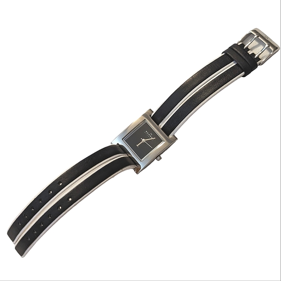 Skagen Denmark leather watch